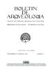 Portada del boletín de arqueología volumen 1 tomo 5