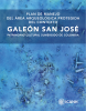 Portada del libro Plan de Manejo del Área Arqueológica protegida del contexto Galeón San José