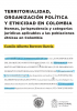 Portada del libro Territorialidad, organización política y etnicidad en Colombia